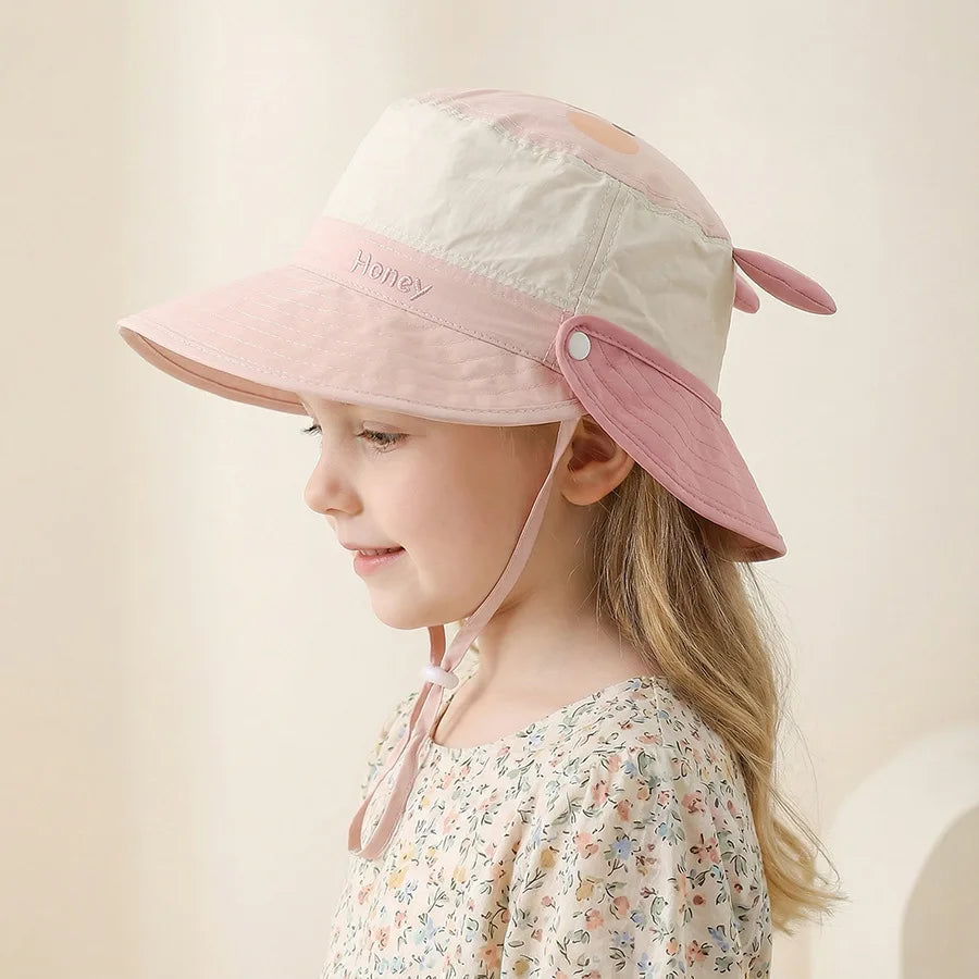 Baby Hat - Summer Sun Hat for Boys, Baby Boy's Fedora, Girl's Outdoor Sun Hat for Protection from the Sun, Children's Fisherman Hat