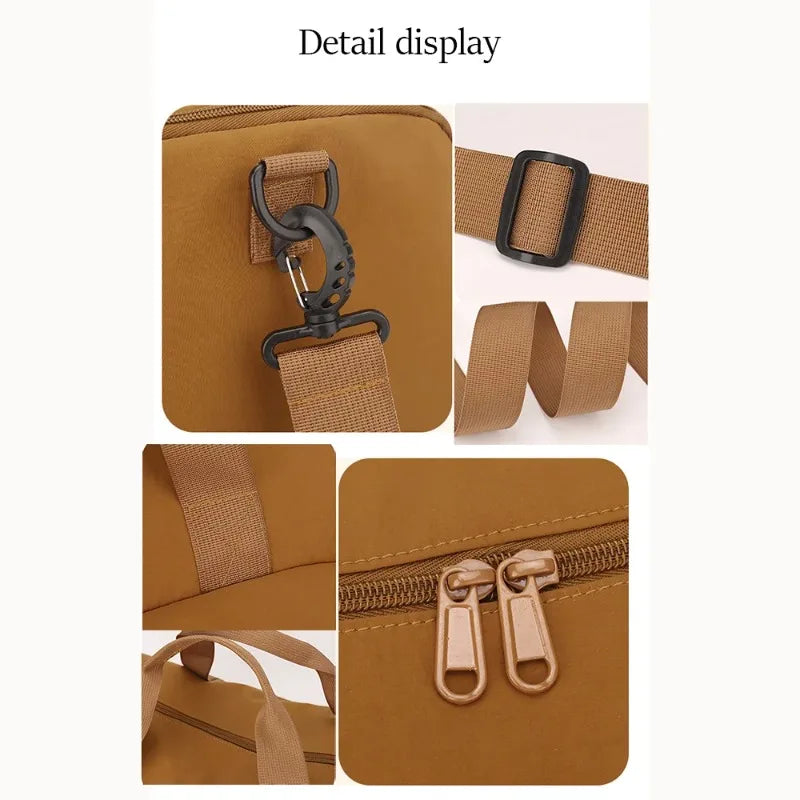 Foldable Travel Duffel Bag Portable Large Capacity Lightweight Storage For Women Men Clothes Boarding Carry On Luggage Tool