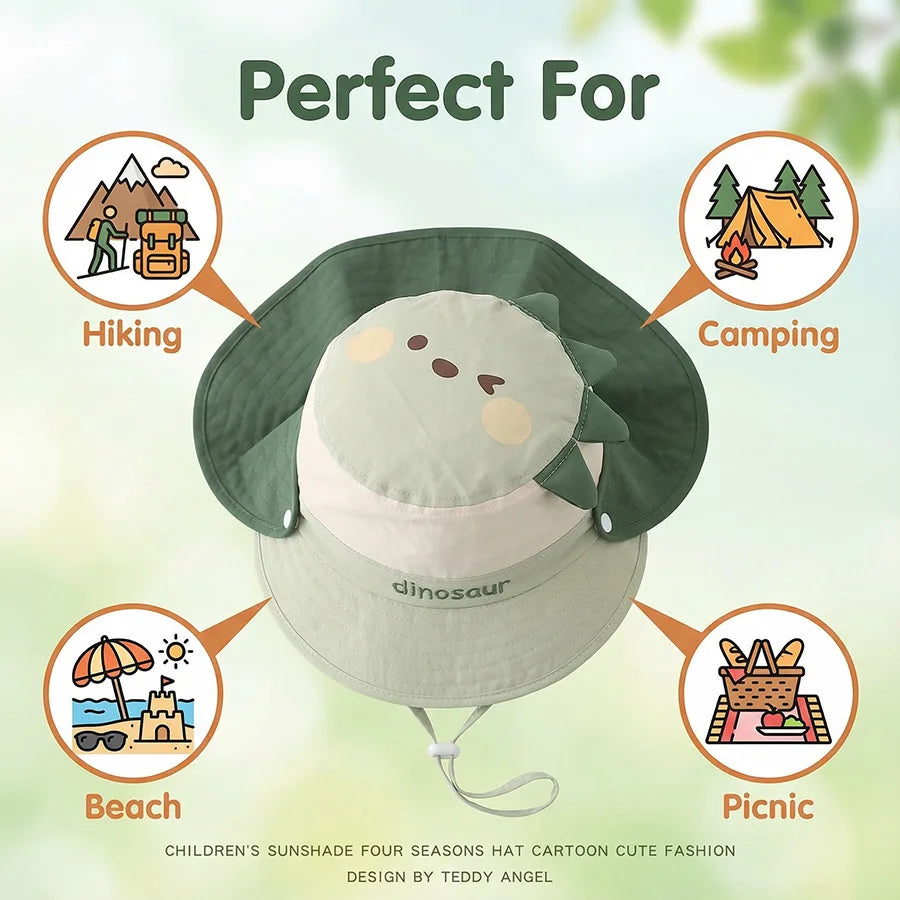 Baby Hat - Summer Sun Hat for Boys, Baby Boy's Fedora, Girl's Outdoor Sun Hat for Protection from the Sun, Children's Fisherman Hat
