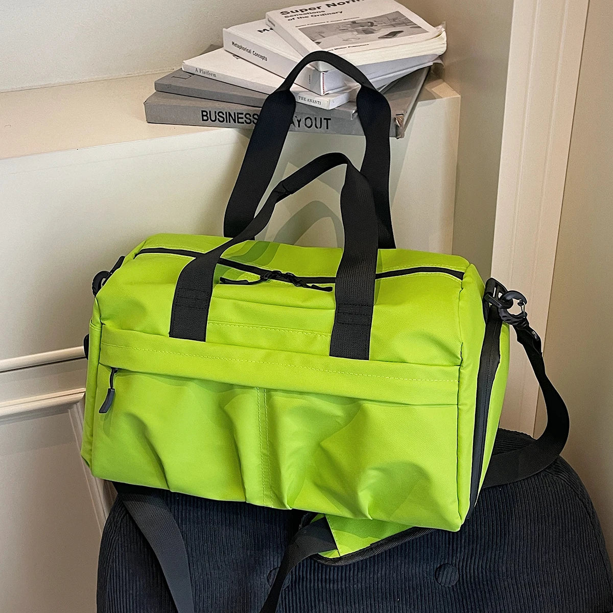 Travel Bag for Men, Large Capacity, Lightweight, Men's Hand Luggage Bag, Women's Travel Backpack, Men's Sports Fitness Backpack, Yoga Carry-On