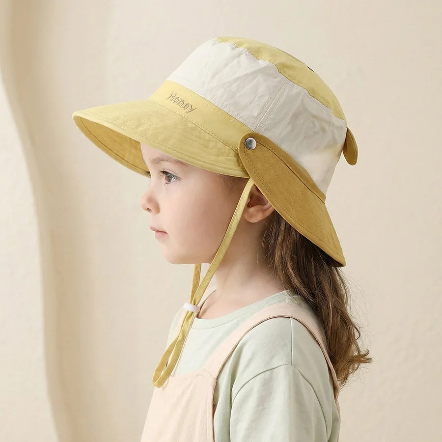 Baby Hat - Summer Sun Hat for Boys, Baby Boy's Fedora, Girl's Outdoor Sun Hat for Protection from the Sun, Children's Fisherman Hat